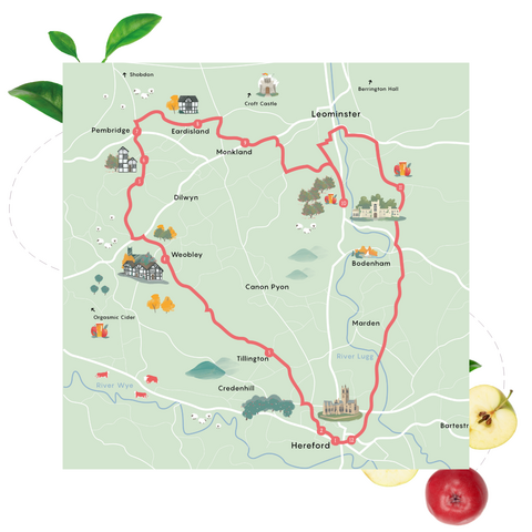 cider tours in herefordshire